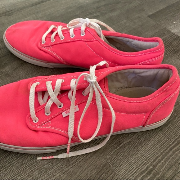 Vans sneakers hot pink size 8.5 - Picture 8 of 9